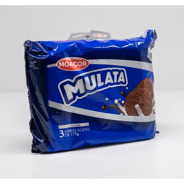 Mulata Bolacha de Chocolate - Moaçor (3x200gr)