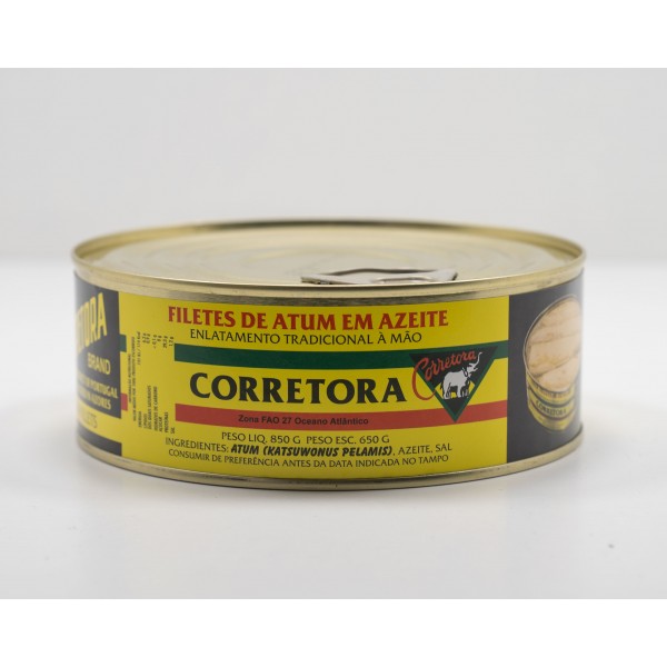 Filete de Atum em Azeite (850g) - Corretora