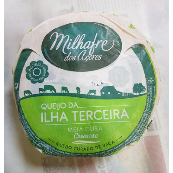 Half Cured Cheese from Terceira Island - Milhafre dos Açores