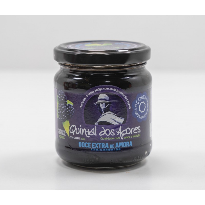 Doce Extra de Amora 230GR - Quintal dos Açores