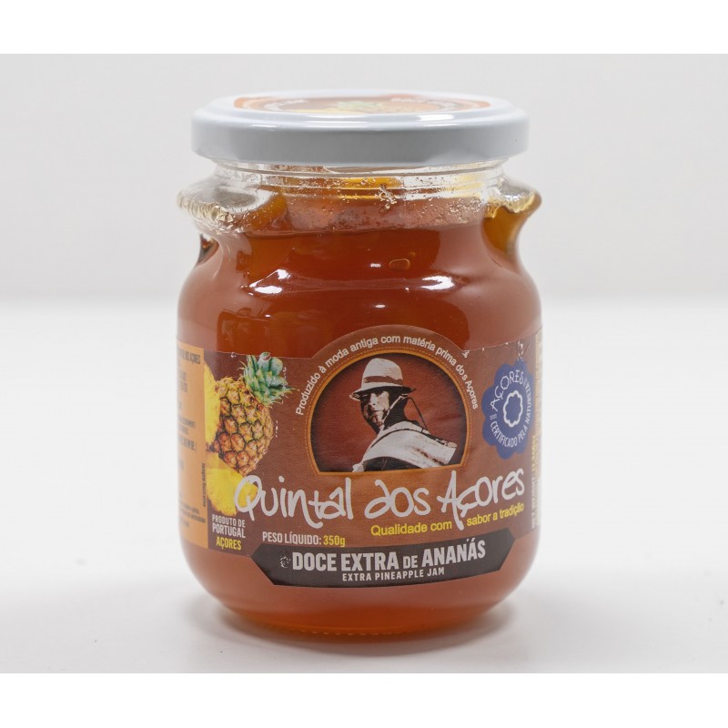 Doce Extra de Ananás 230GR - Quintal dos Açores