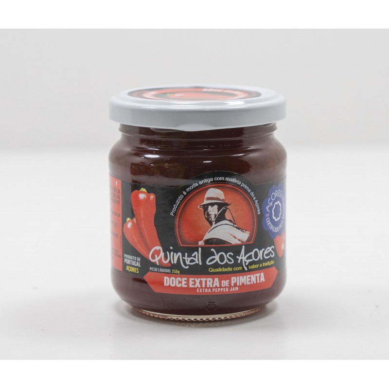 Doce Extra de Pimenta 230GR- Quintal dos Açores