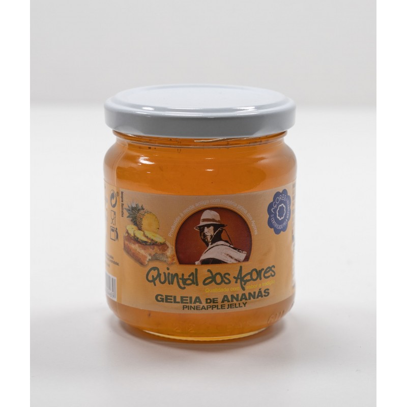 Geleia de Ananás 100g - Quintal dos Açores